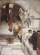 Alma-Tadema, Sir Lawrence An Audience at Agrippa's (mk23) oil painting